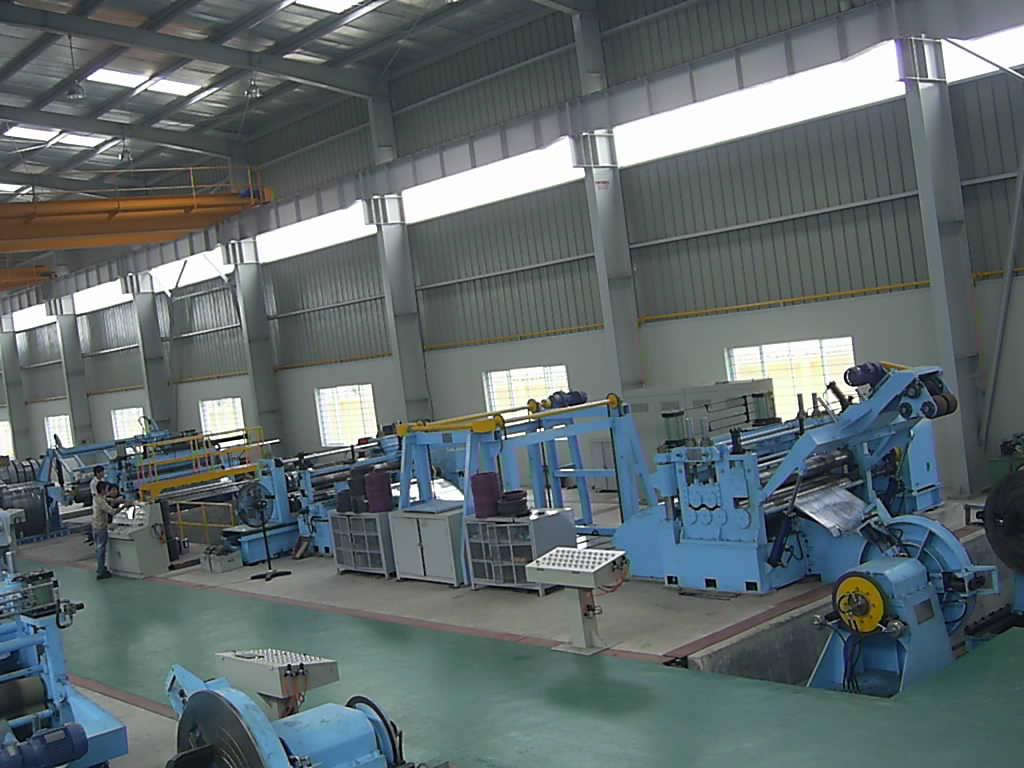 Automatic Steel Coil Slitting Line Tube Mill Manufacturer Sunfone Tech