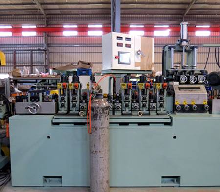 Stainless Steel Tube / Pipe Mills - SF-30 / SF-40 / SF-50 / SF-60 / SF-70 / SF-80 / SF-90 / SF-100 / SF-120 / SF-150. SF-35 TIG Stainless Steel Tube Mills